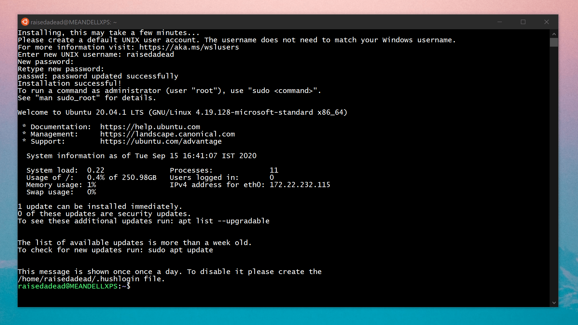 A WSL2 Dev Setup with Ubuntu 20.04, Node.js, MongoDB, VS