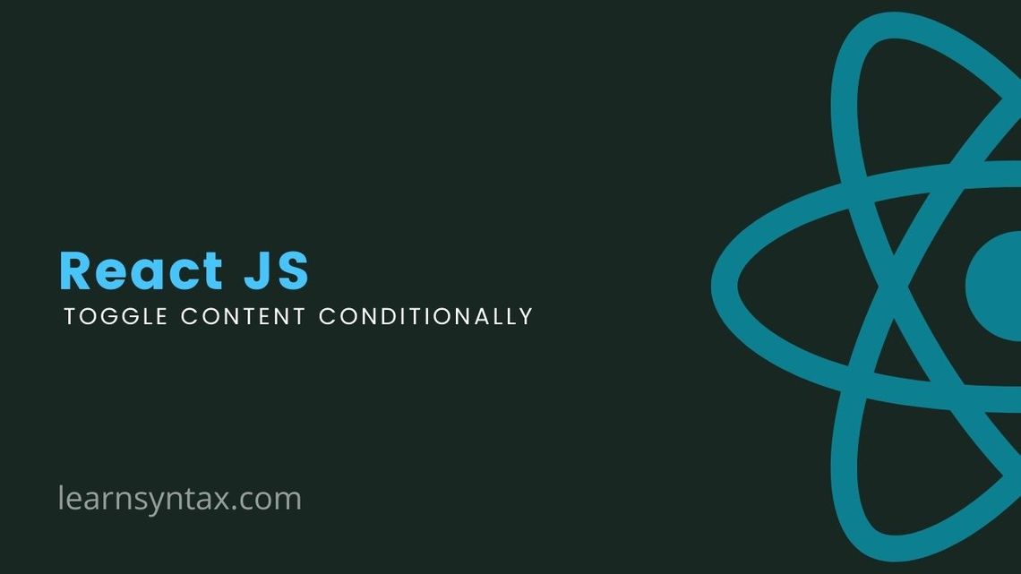 How to render content conditionally in React JS