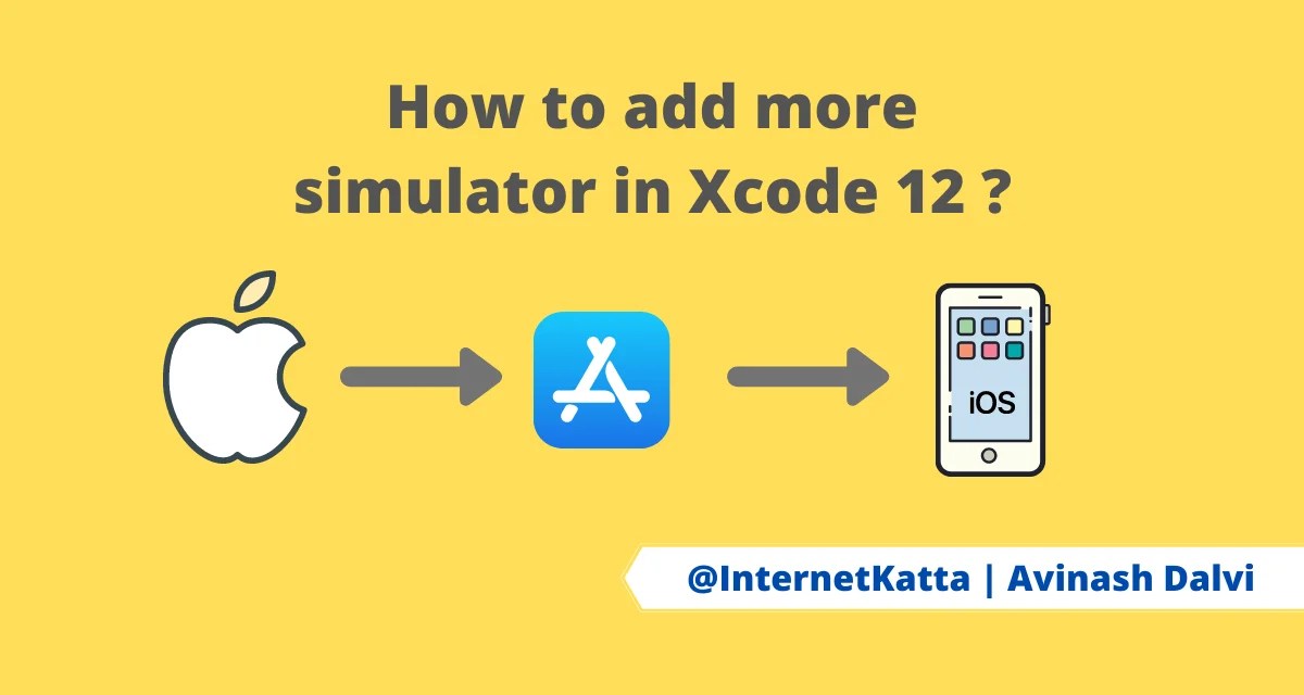 How to add more simulator in Xcode 12