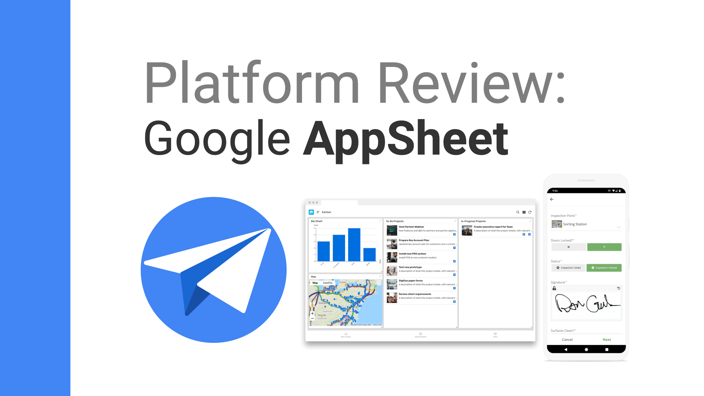 Google's AppSheet NoCode Apps from Spreadsheets