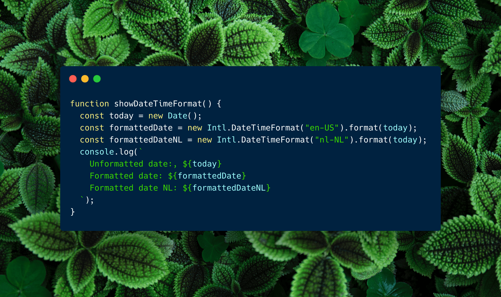 The Easiest Way To Format Dates In JavaScript