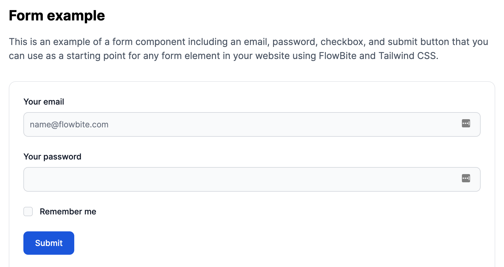 Building Tailwind CSS form and input components Hashnode