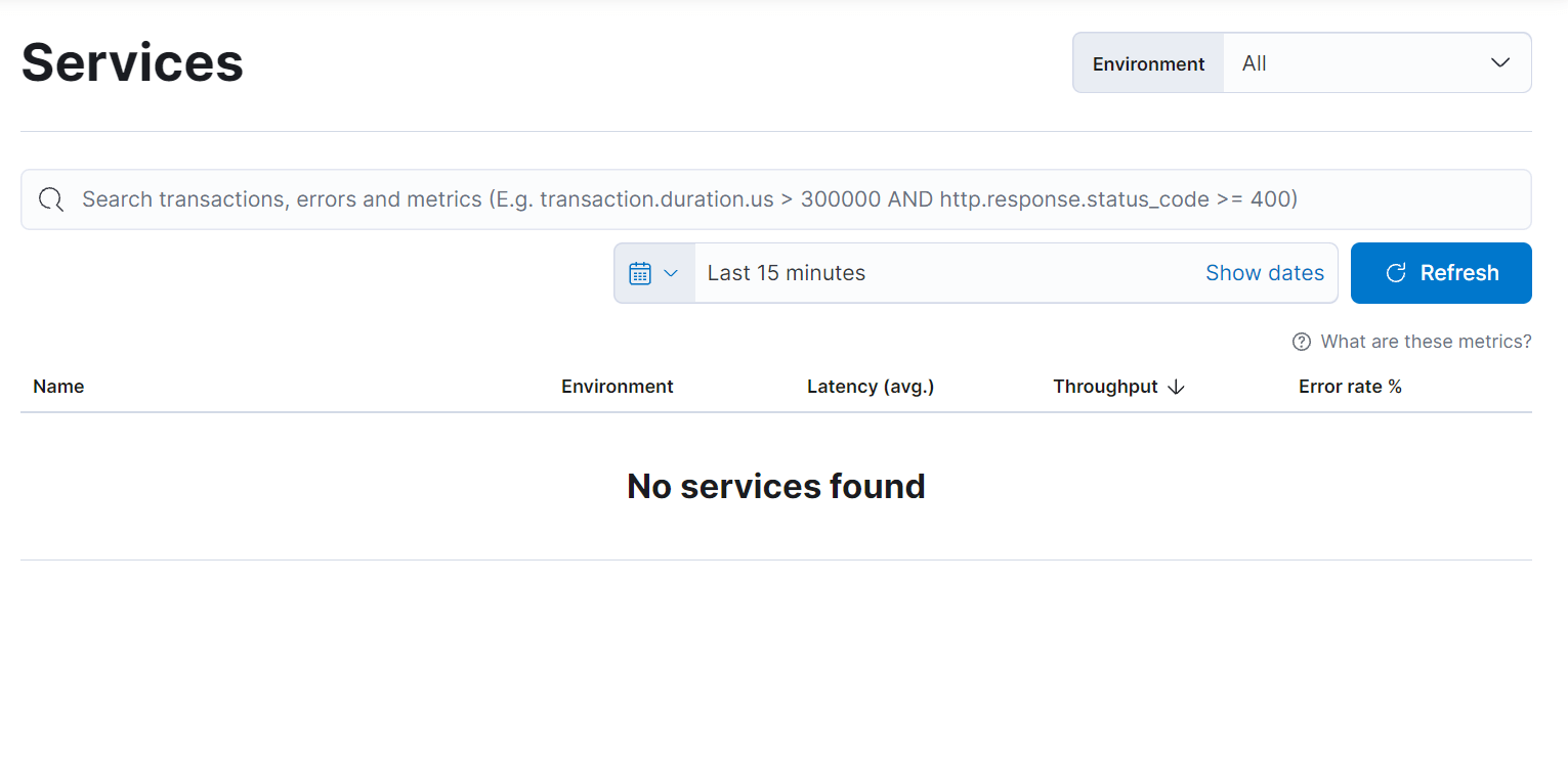 Elastic APM A Walkthrough