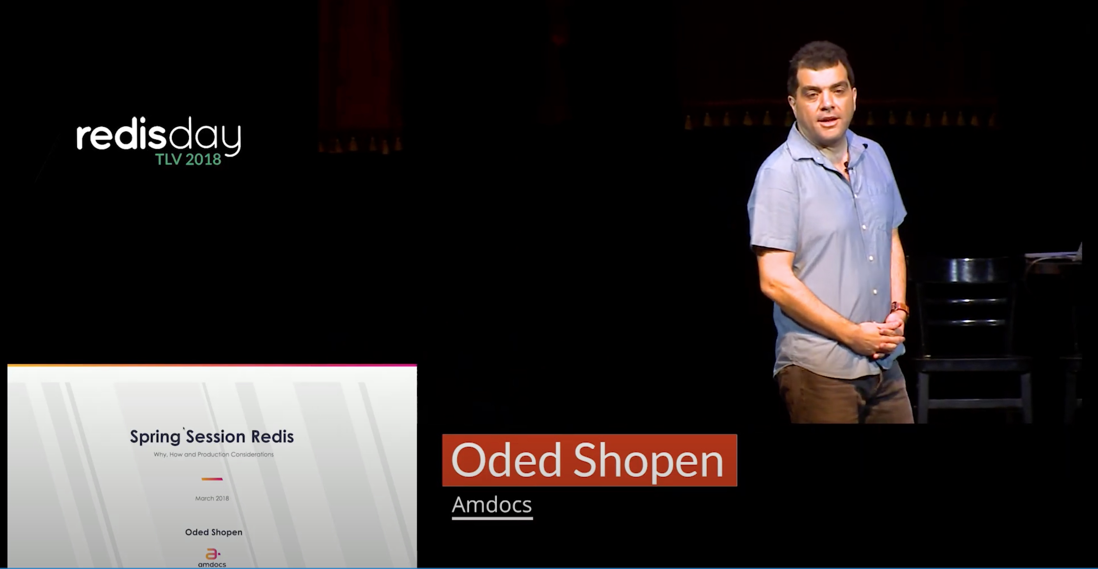 Redis Day TLV 2018 Session Management with Spring Session and Redis