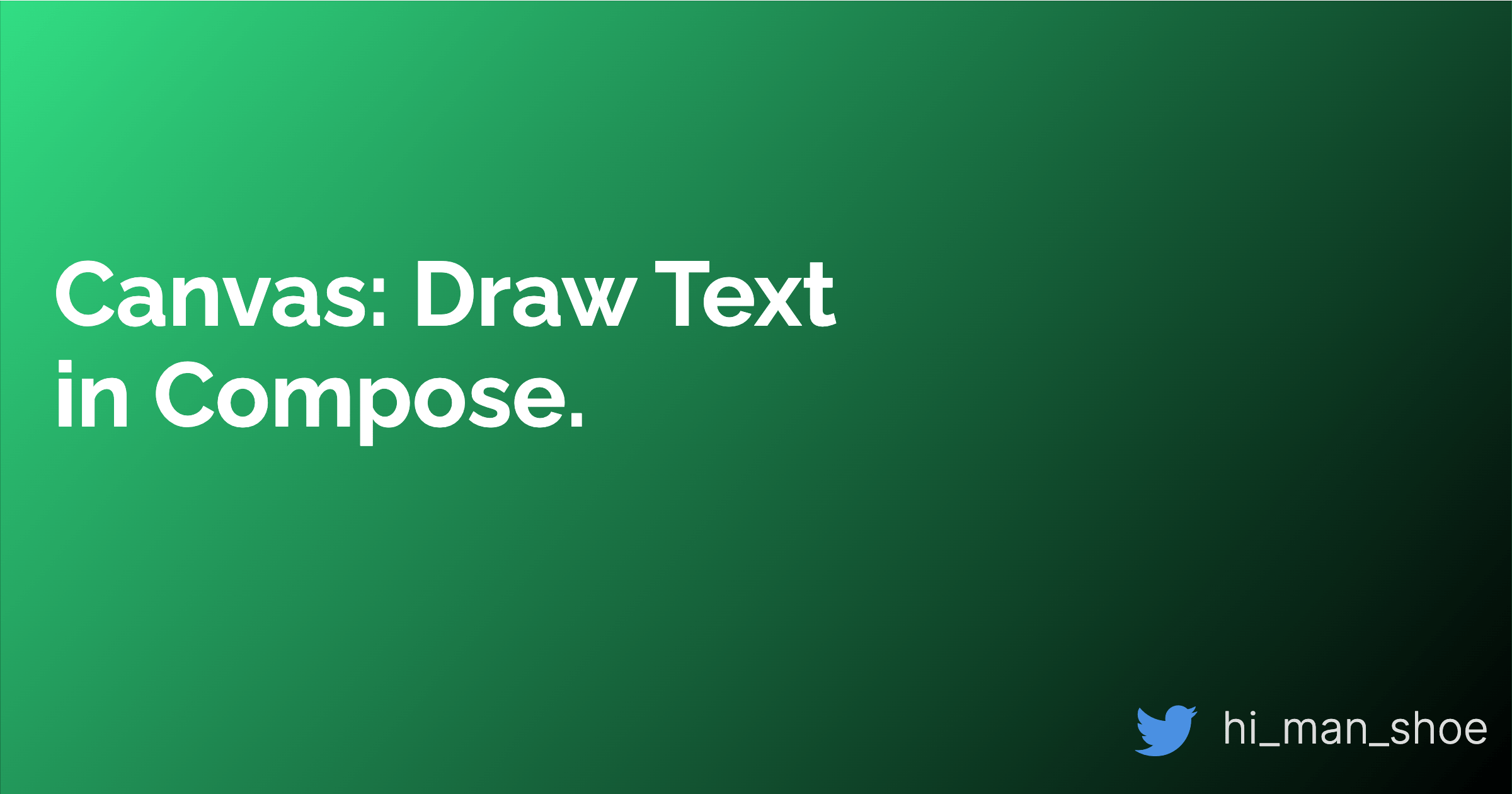 Canvas and drawText in Compose