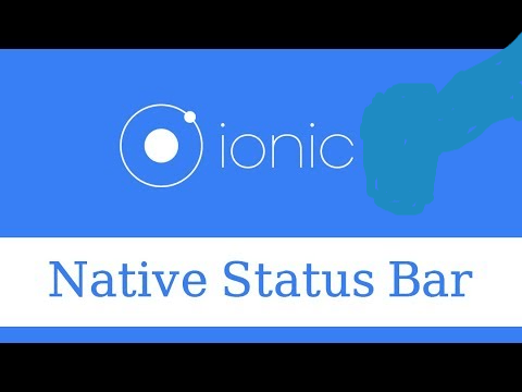 ionic status bar