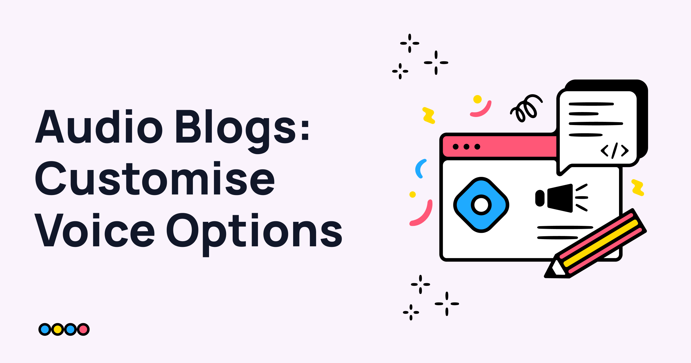 Audio Blogs Customise Voice Options For Your Hashnode Articles 🗣
