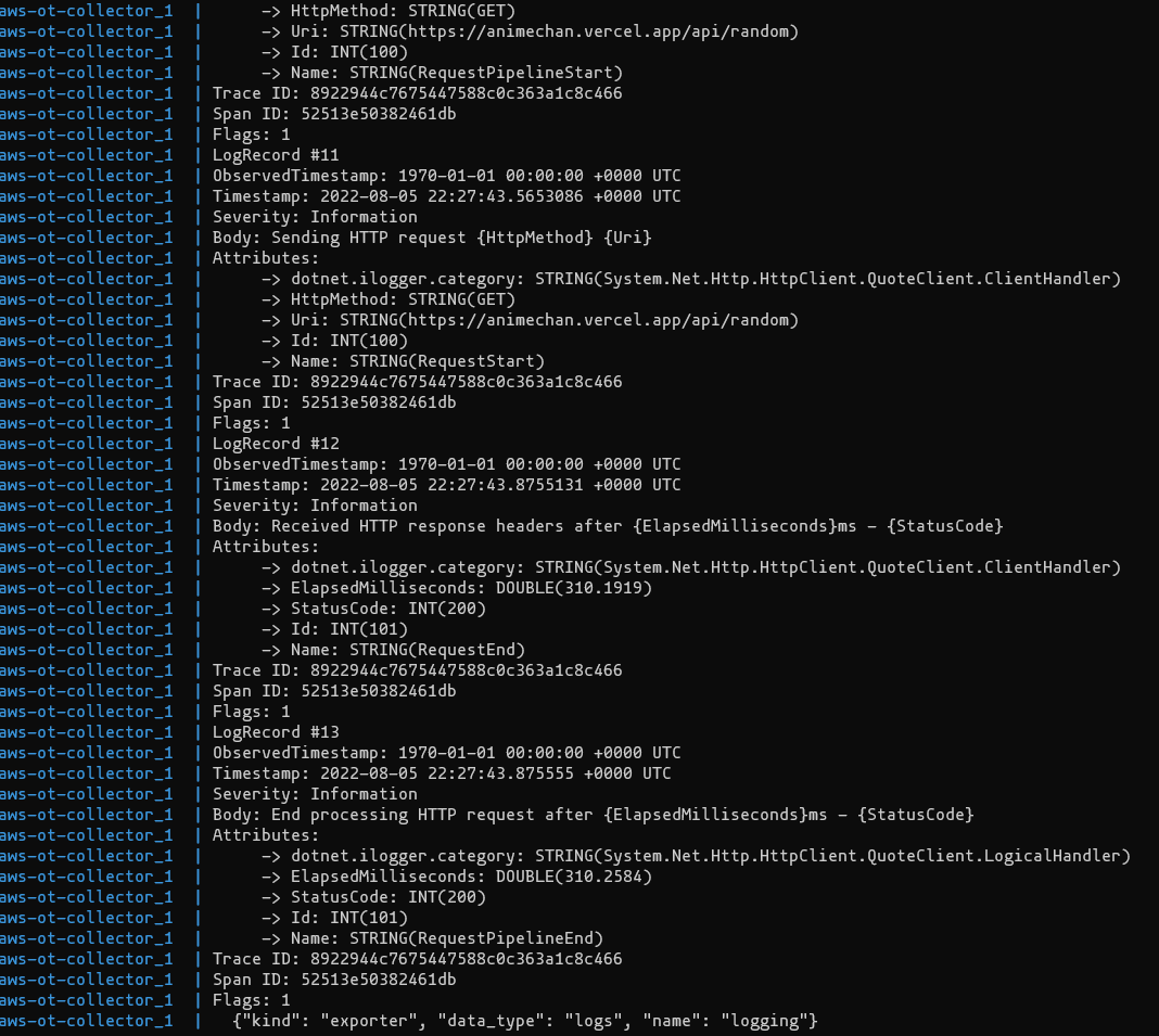 Using OpenTelemetry Collector to collect traces Dapr Docs