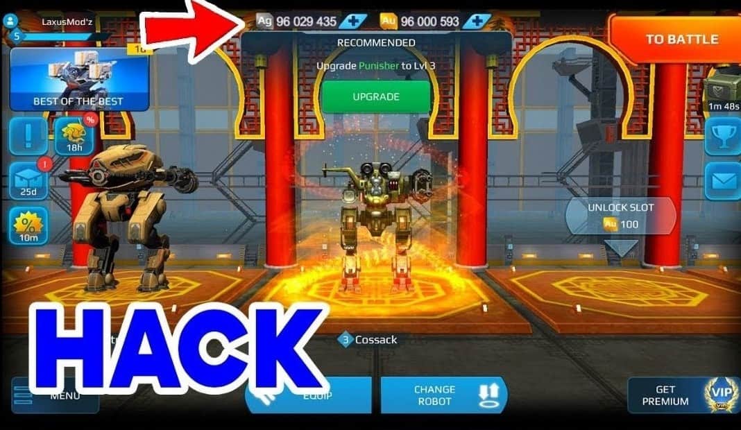 War Robots Gold Silver Platinum gift codes generator without