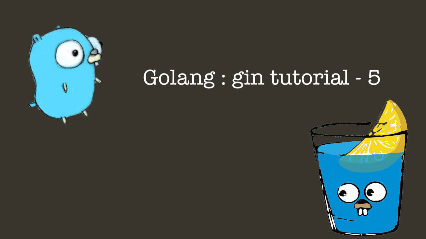 Golang gin tutorial 5 (Create a global error handler)