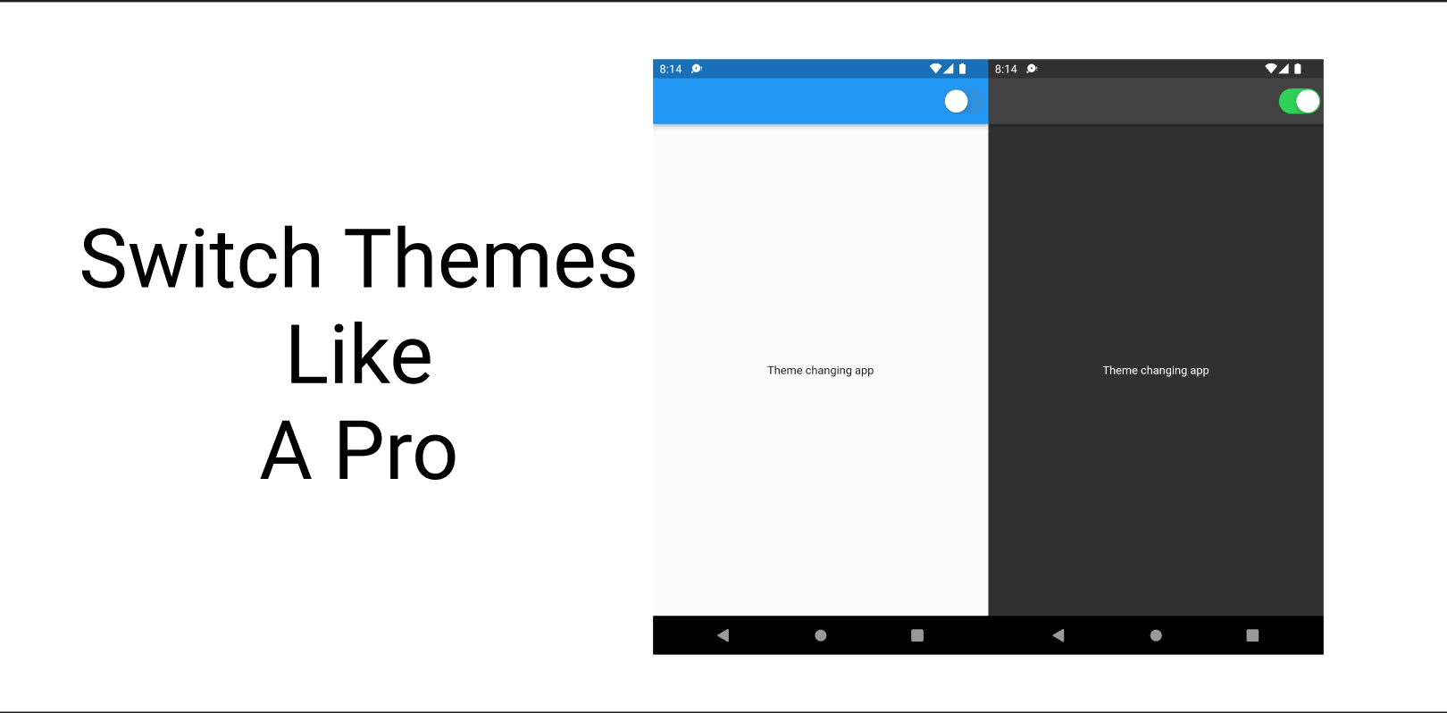 Switch Themes in Flutter using Bloc