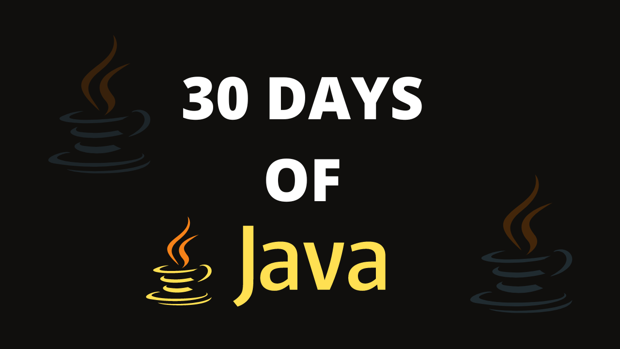 30 Days of Java