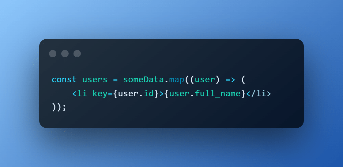 Understand Lists and Keys in React ReactPlay