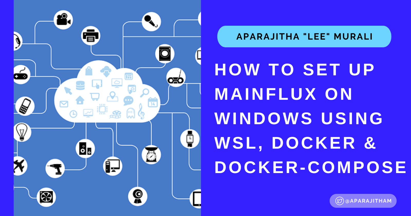 Setup Mainflux IoT on Windows with WSL, Docker &