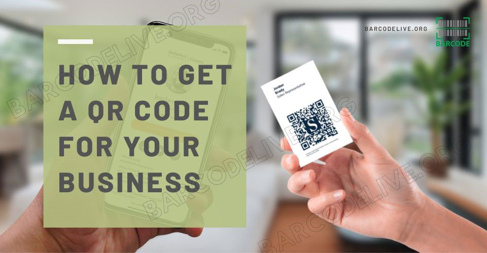 How to get a QR code for your business