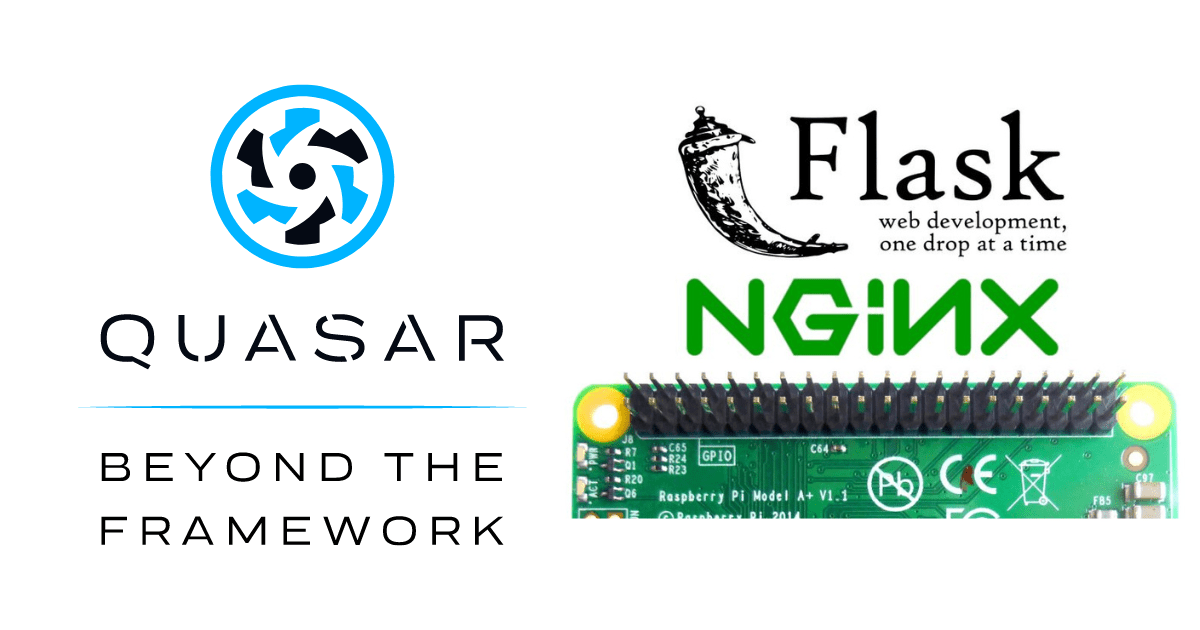 Deploy Quasar framework & Python Flask framework web app on EC2(Nginx)