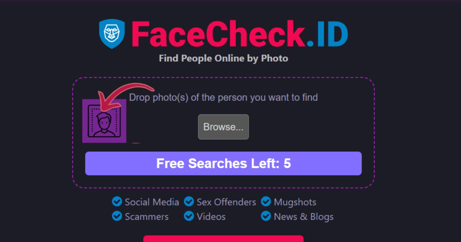 Facecheck ID Find People Online by Photo