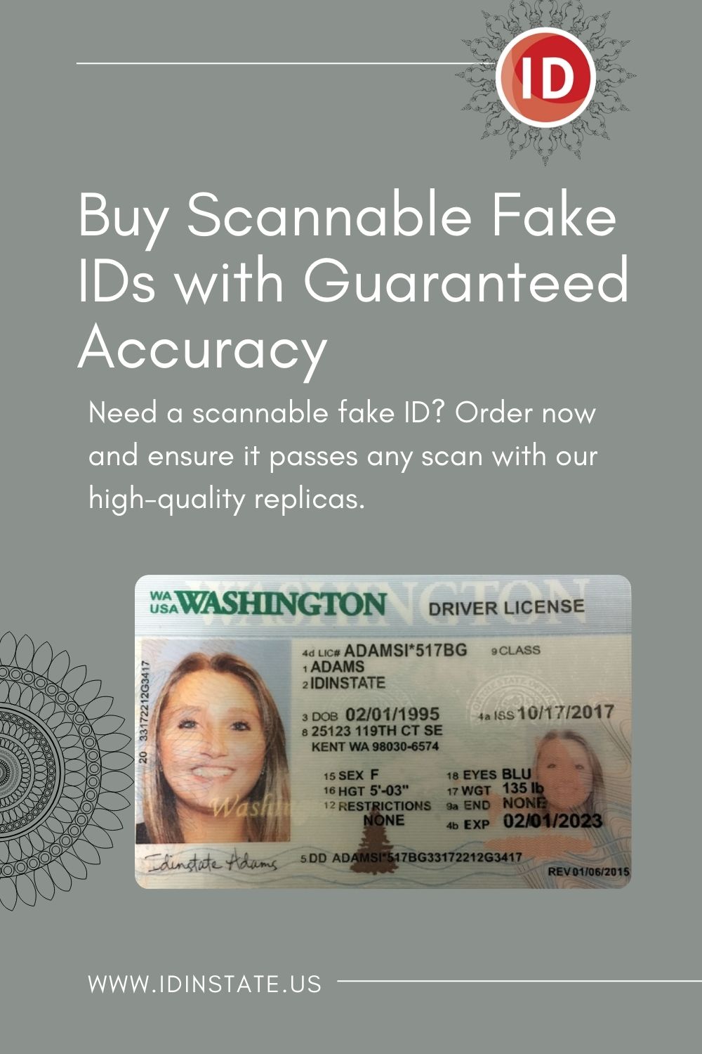 Buy Scannable Fake IDs from Idinstate Your Trusted Source for