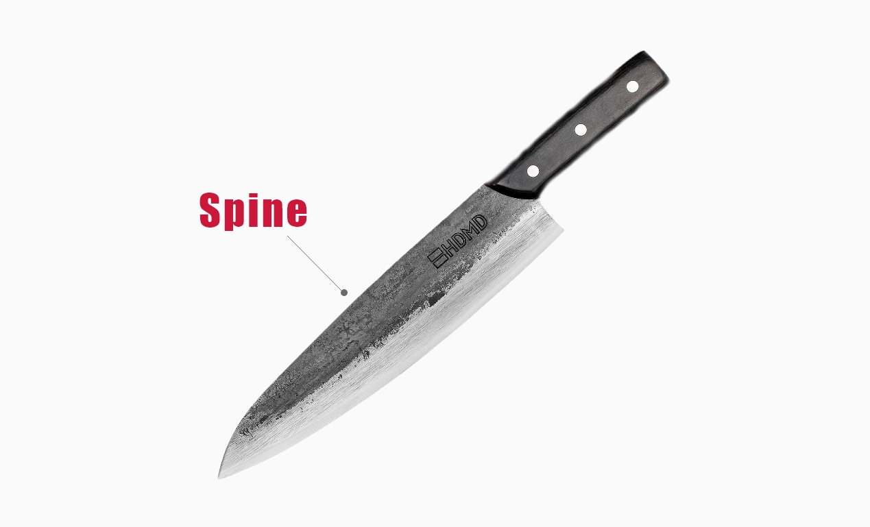 The Different Parts of a Kitchen Knife Names & Definitions HDMD