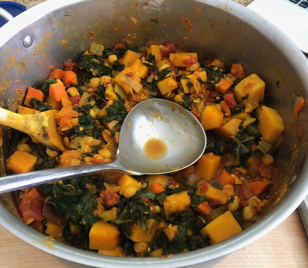 Kale and Chickpea Shakshuka Heather Carey