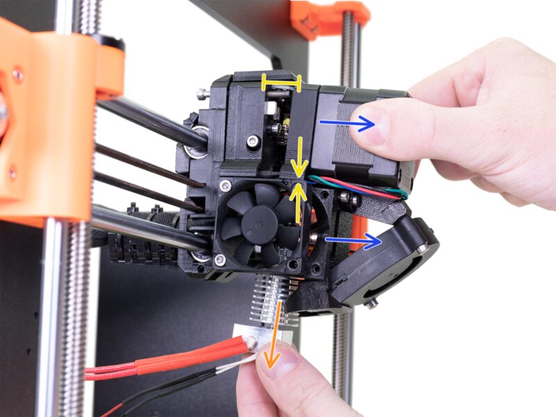 Prusa Knowledge Base How to replace a hotend (MK3S/MK3S+)