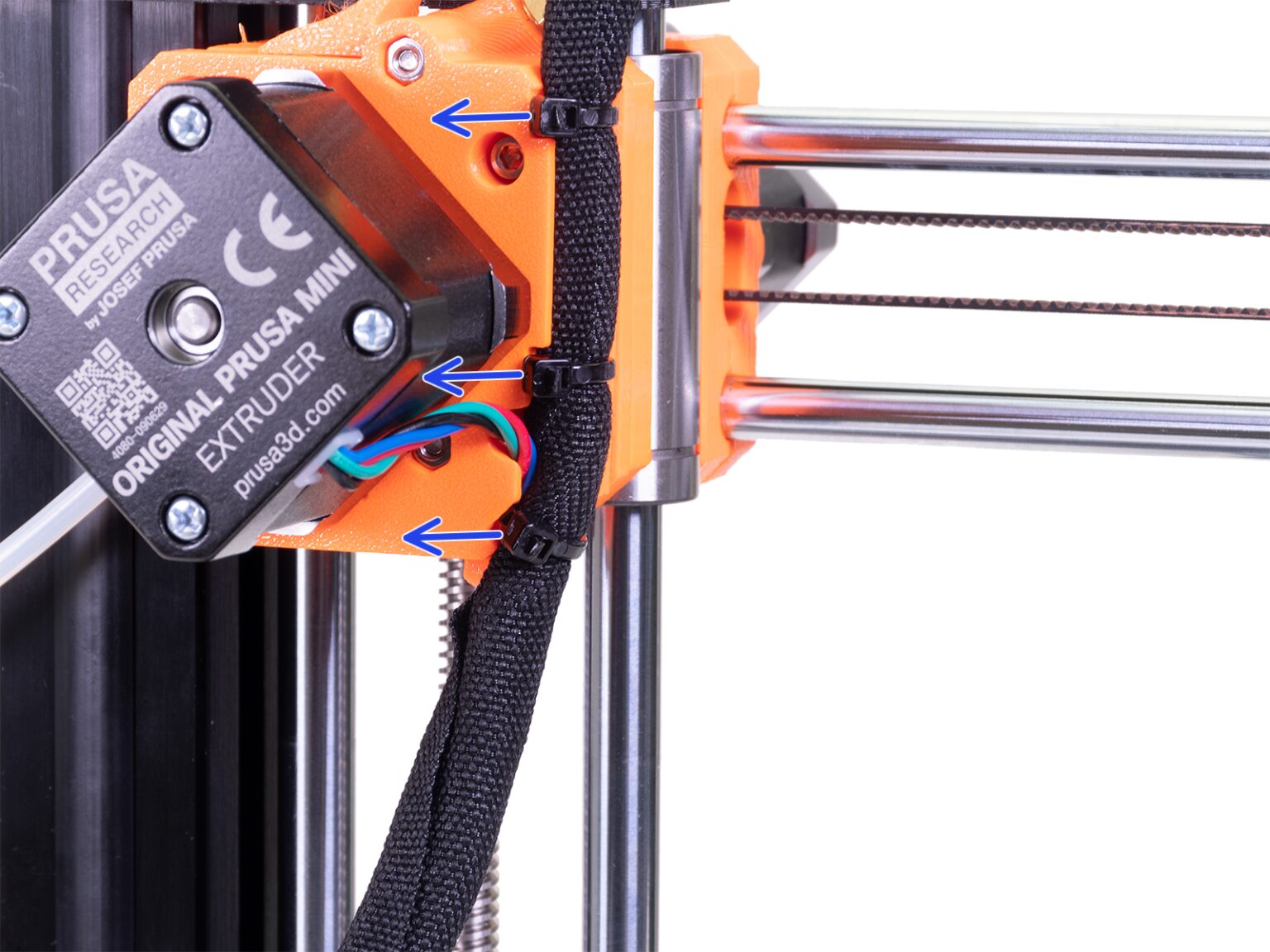 Prusa Knowledge Base 4. Druckkopf & Heizbett Montage