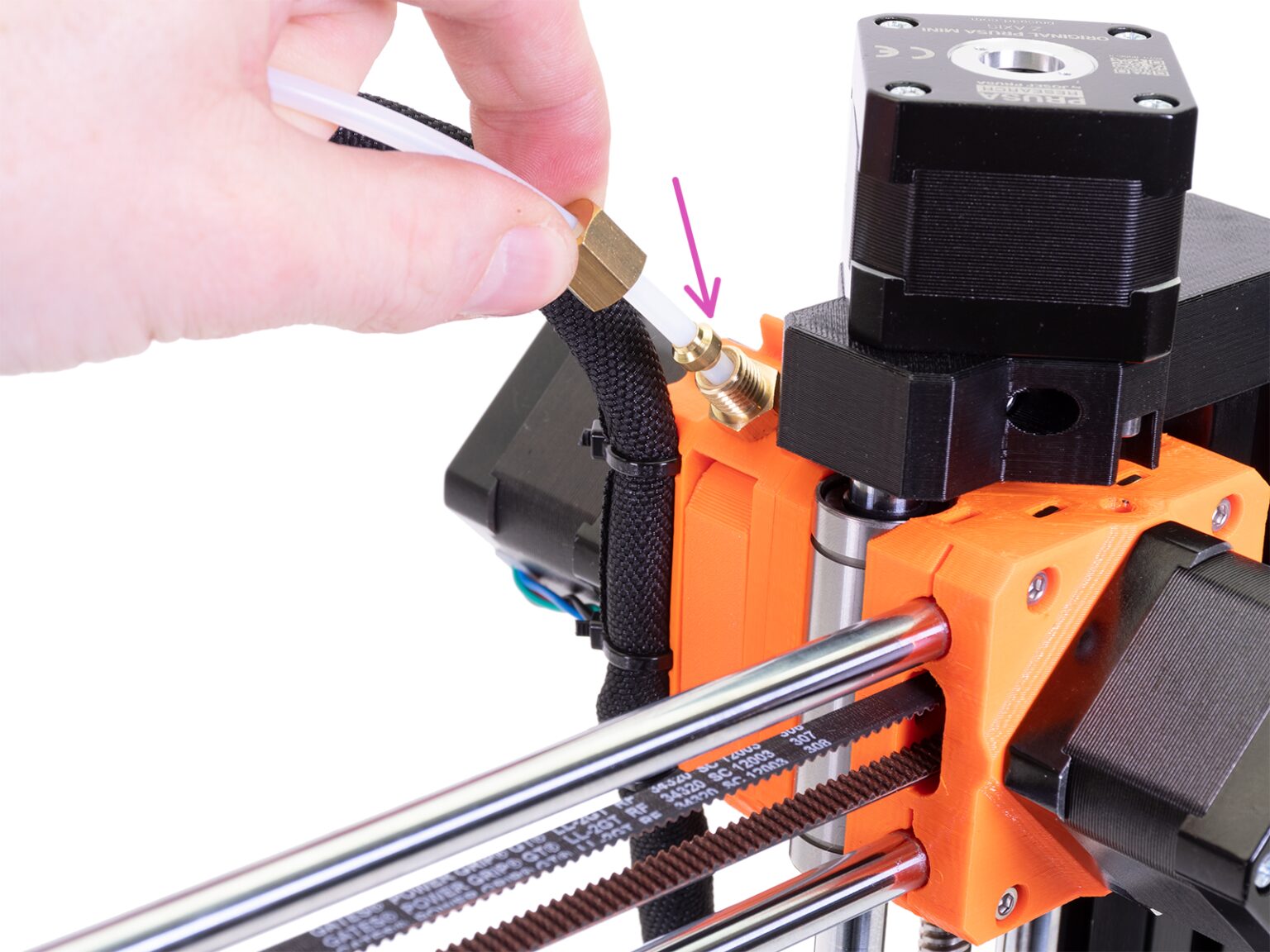 Prusa Knowledge Base 4. Druckkopf & Heizbett Montage