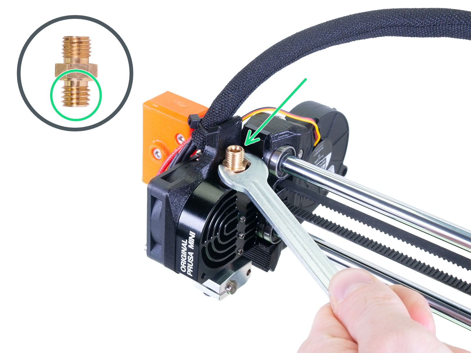 Mosaik mechanisch Möglichkeit ender 3 ptfe schlauch wechseln