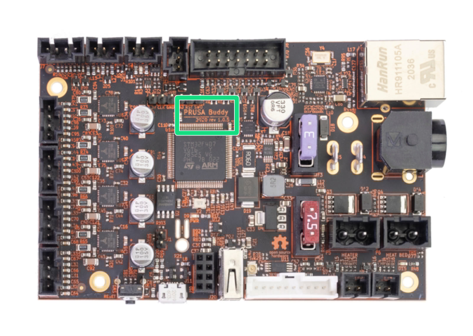 How to check your Buddy board version Prusa Knowledge Base