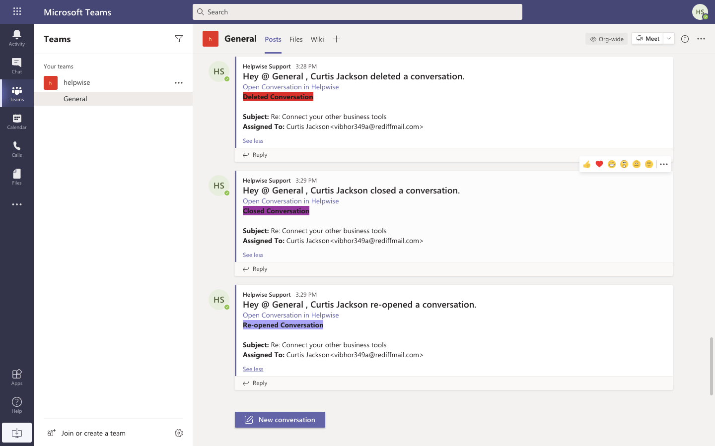 Shared Inbox Microsoft Teams Integration Helpwise