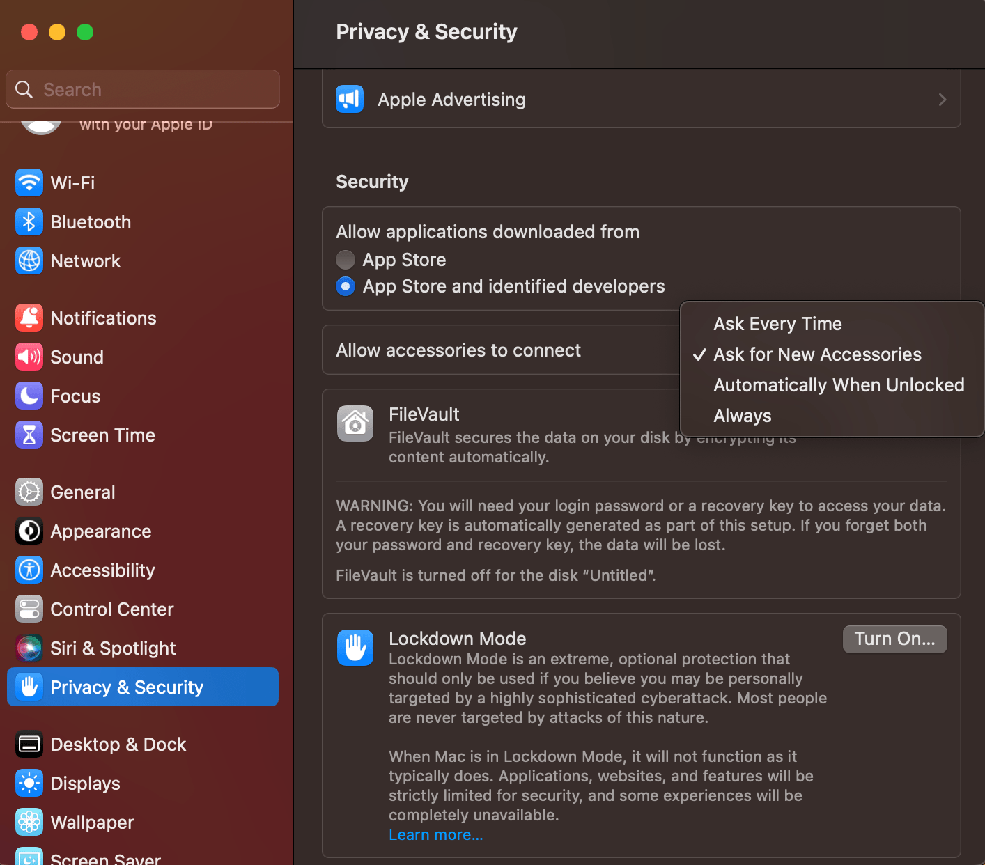Accessory Security in Macs explained