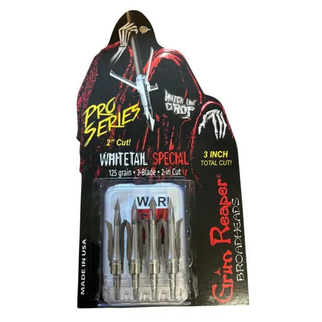 Grim Reaper Whitetail Special Broadheads 125 Grain High Altitude Archery
