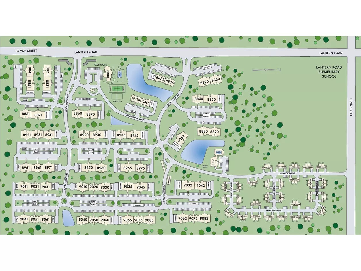 Luxury Townhomes & Apartments in Fishers, IN