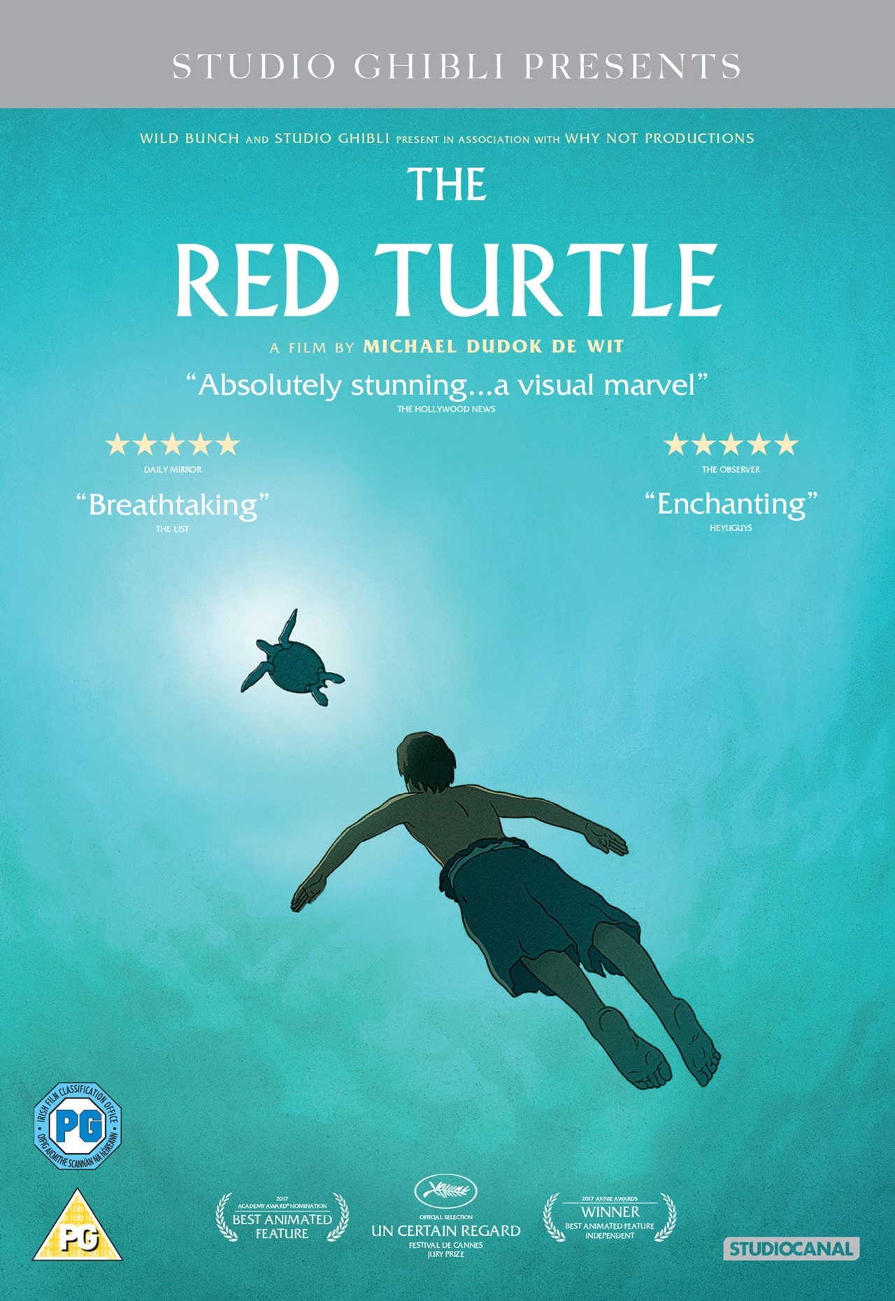 The Red Turtle DVD Free shipping over £20 HMV Store