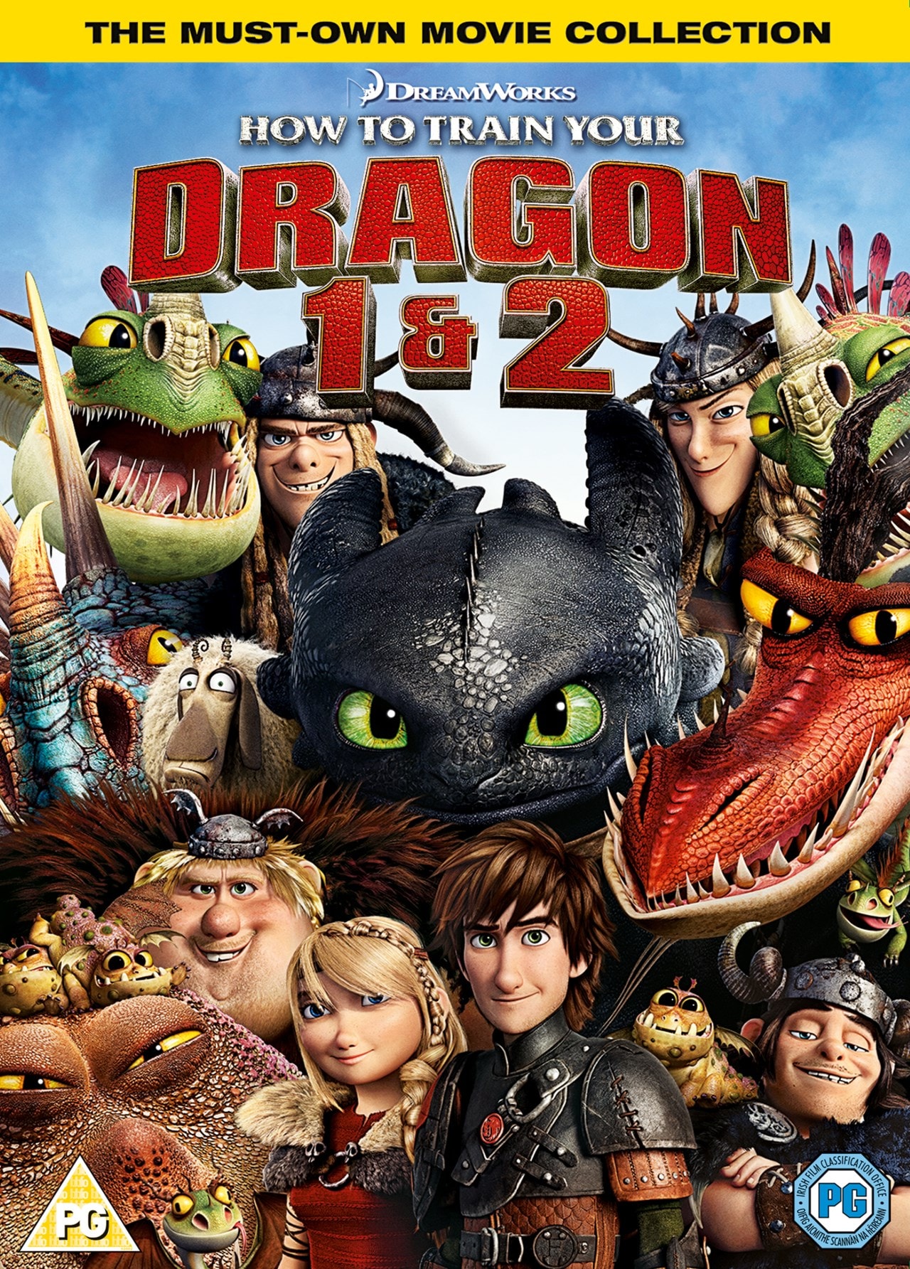 How to Train Your Dragon 1 & 2 DVD Free shipping over £20 HMV Store