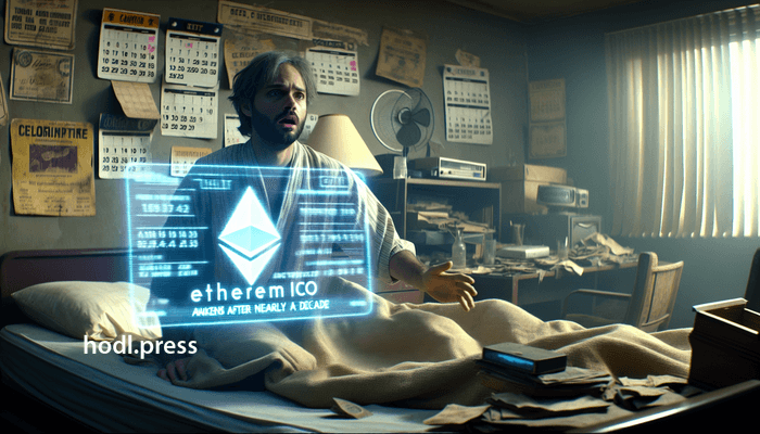Participante do ICO Ethereum Retorna Após Quase 10 Anos