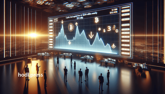 Ingresos Semanales de Fondos Cripto Caen a 4 Millones