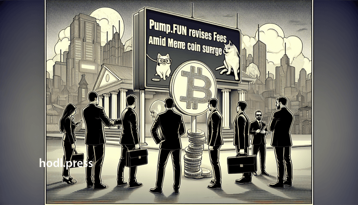 Pump.fun passt Gebühren wegen Meme-Coin-Boom an