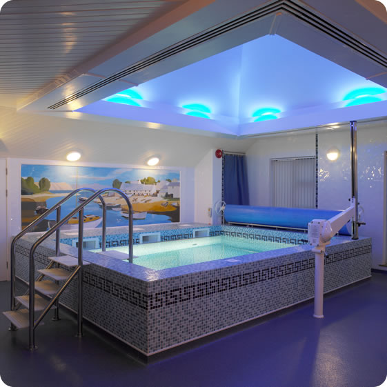 Comfortable Swimming Pool Inside Bedroom With Simple Design