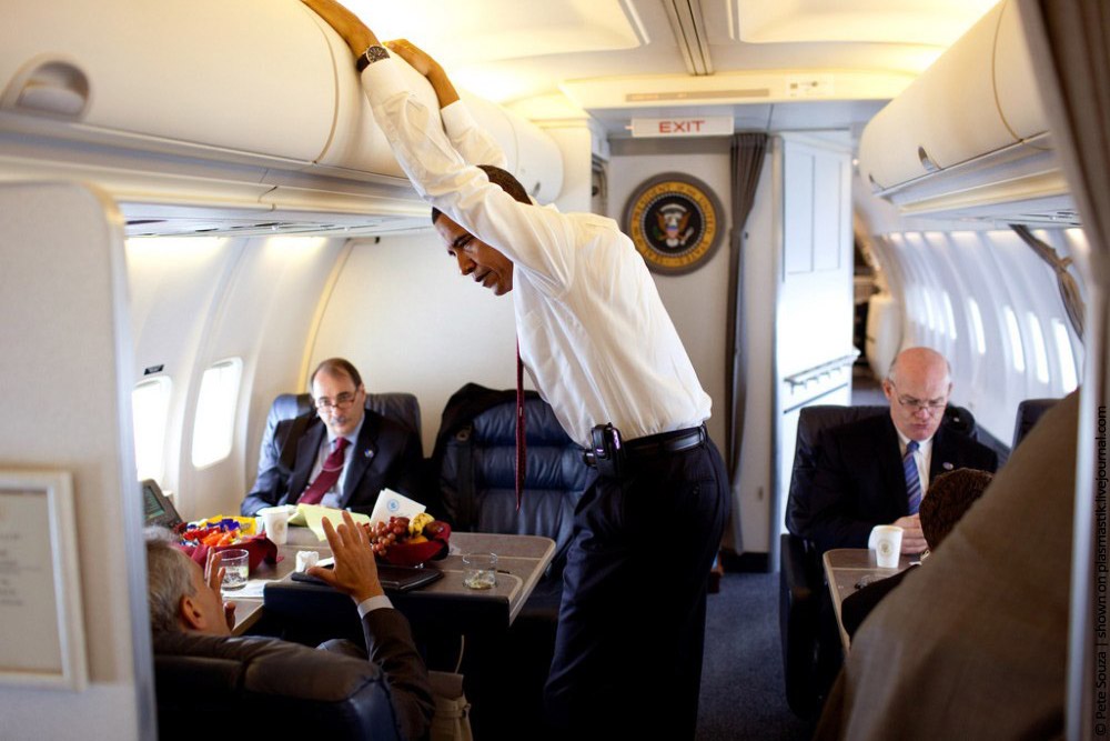 Interiors of the Air Force 1