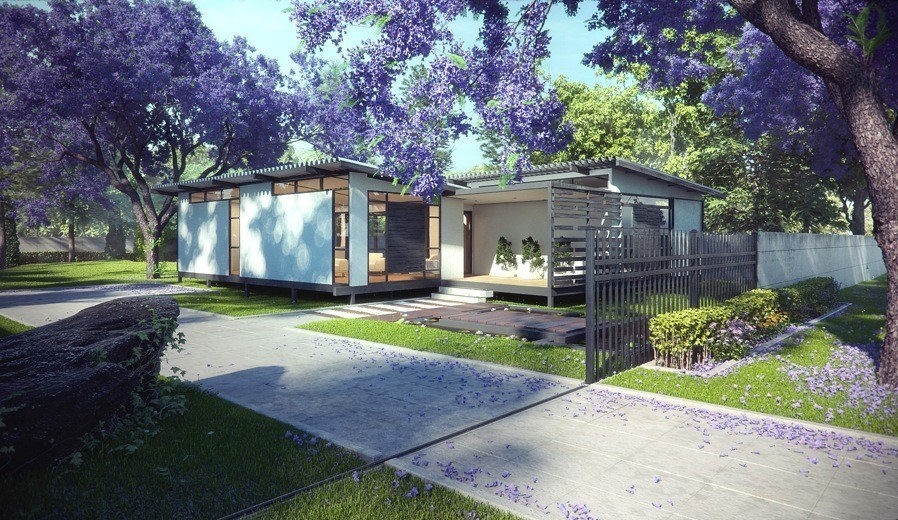 Contemporary Exteriors in Nature [Visualized]