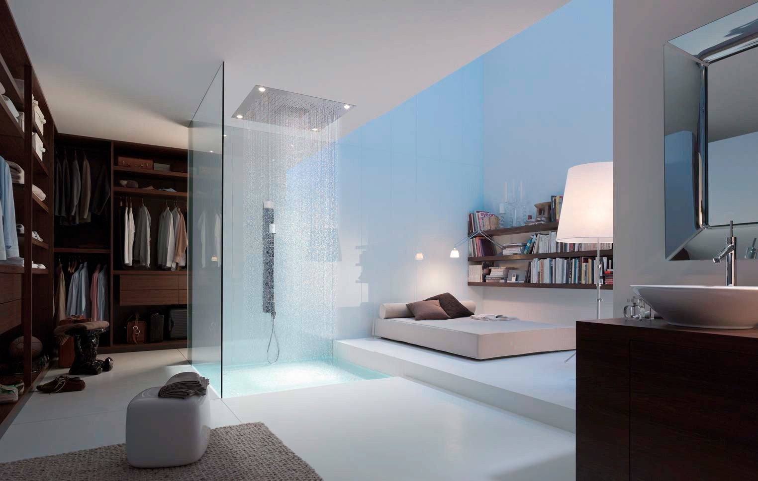 Philipe Starck ensuite bathroom dressing room Interior