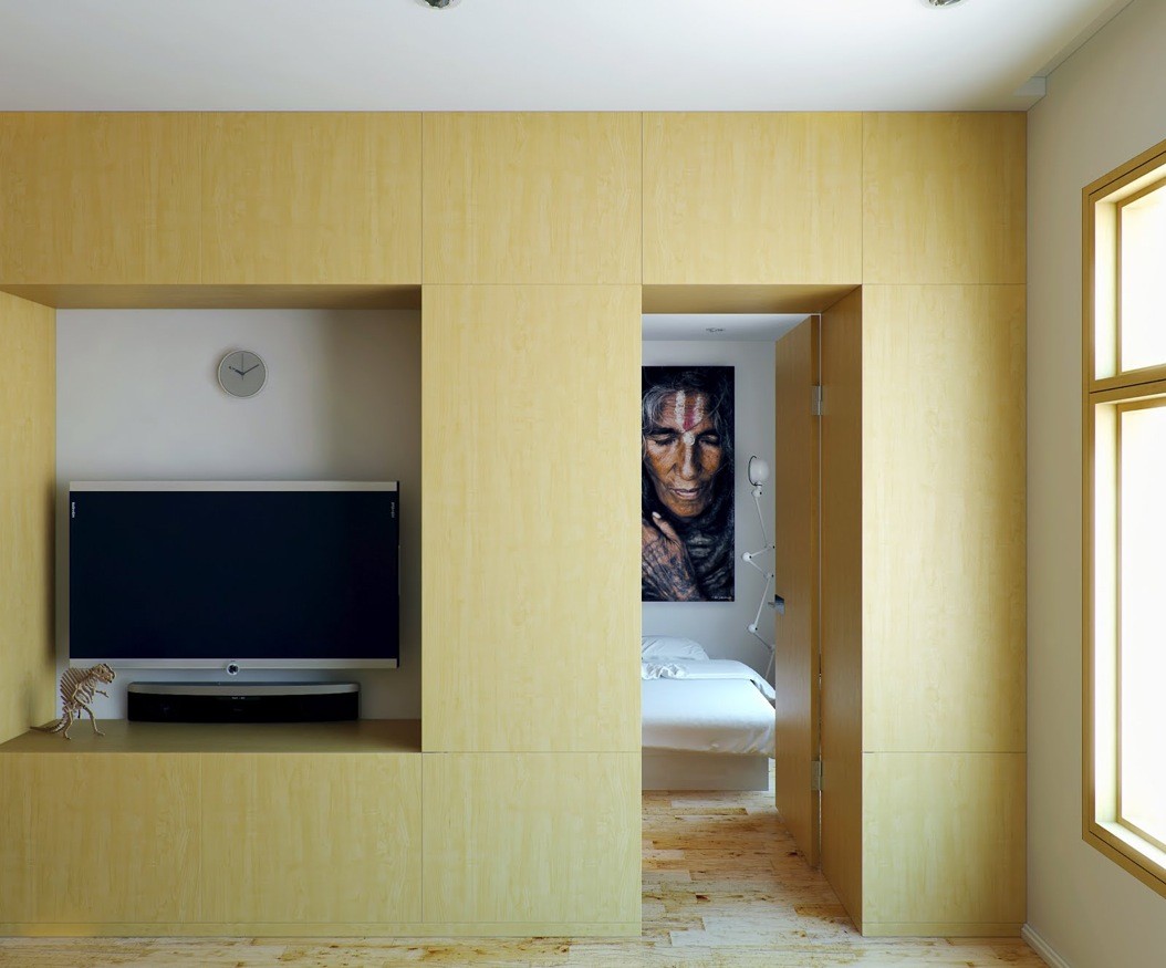 Small Apartment with Foldaway Features