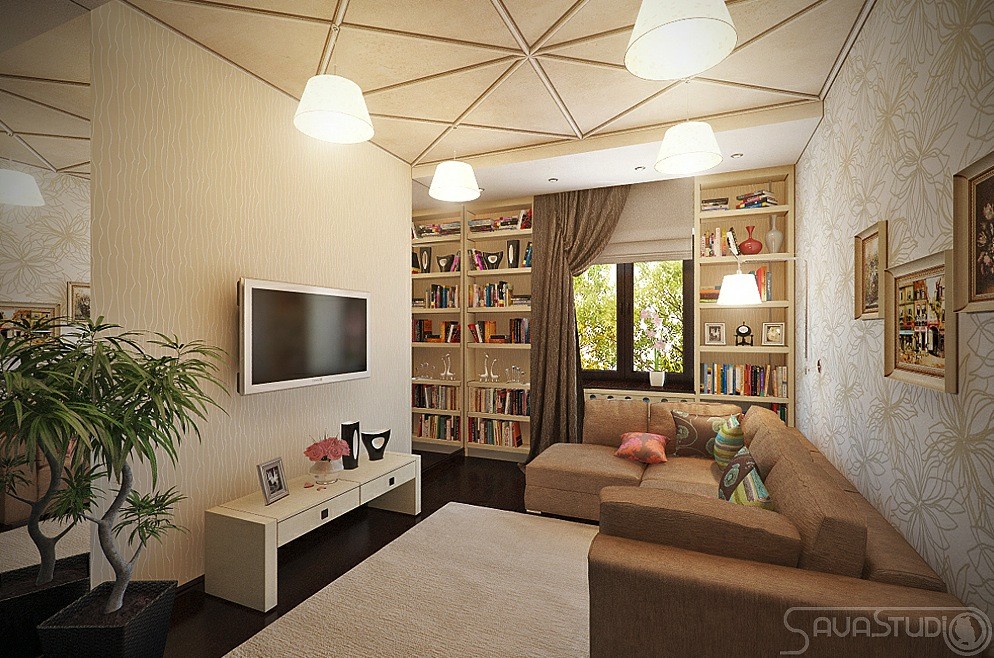 Modern feminine lounge decorInterior Design Ideas.  Modern feminine lounge decorInterior Design Ideas.