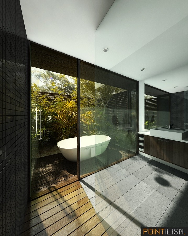 Bathtubs with a View of Nature