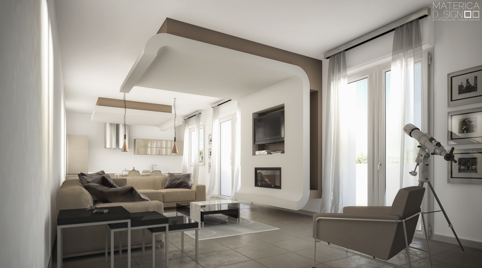 Taupe white living room Interior Design Ideas Taupe white living room Interior Design Ideas