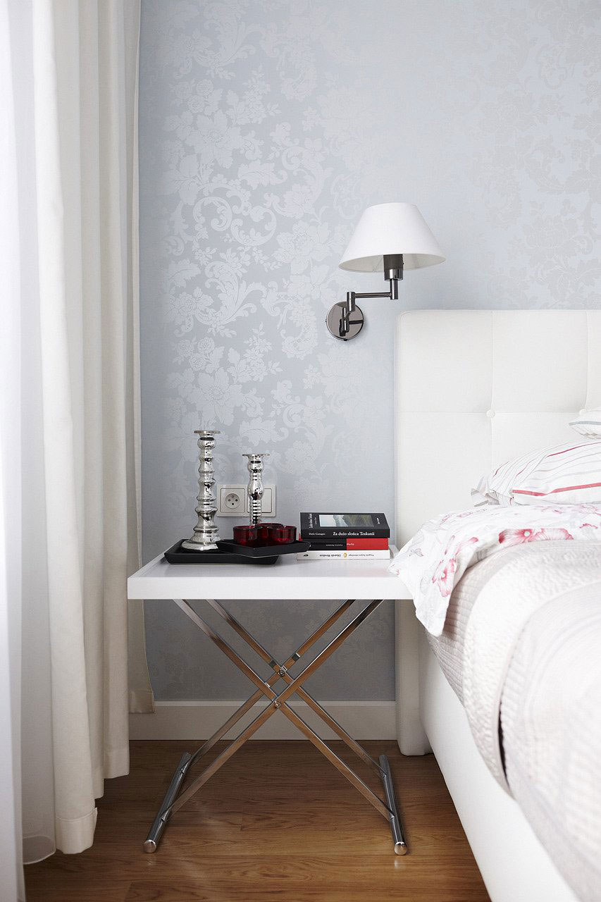 Modern bedside table Interior Design Ideas