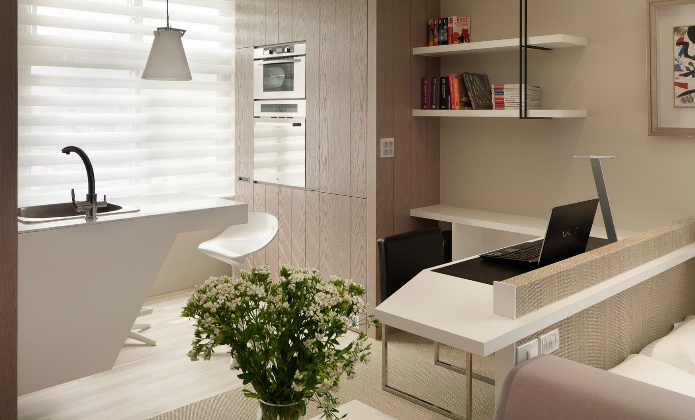 Small Living Super Streamlined Studio Apartment