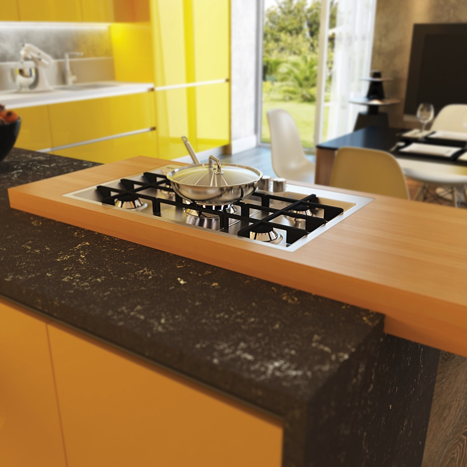 Kitchens with Contrast