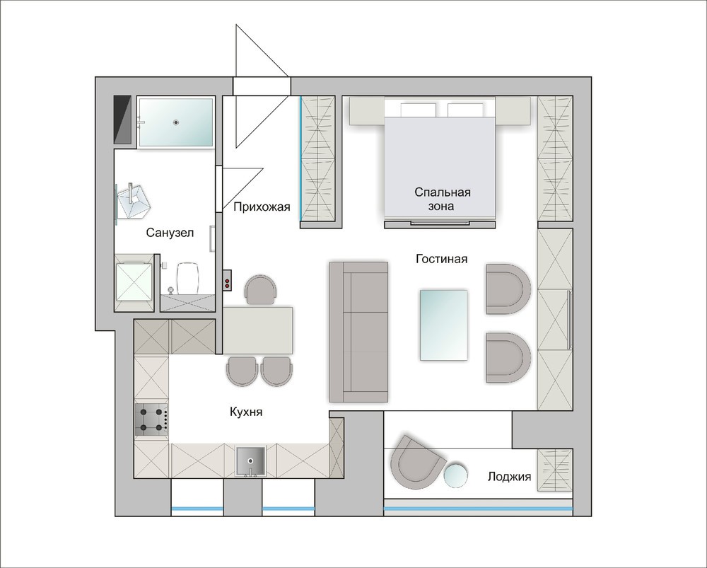 Large Apartment Design Program 